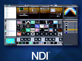 ArKaos GrandVJ implements NDI