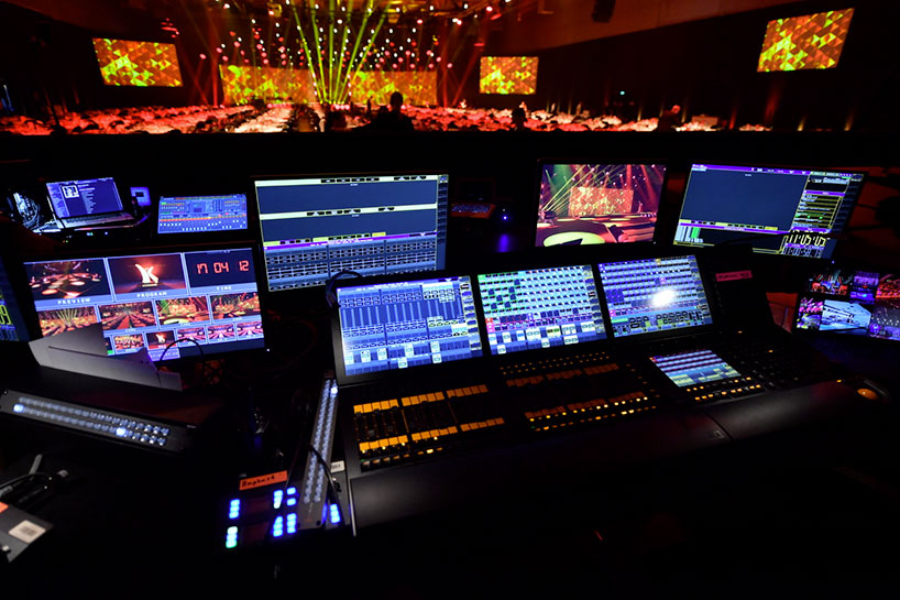 MediaMaster pro interface at the Kinderlachen Gala